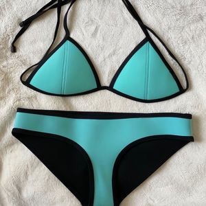 Brakini Neoprene Bikini Set